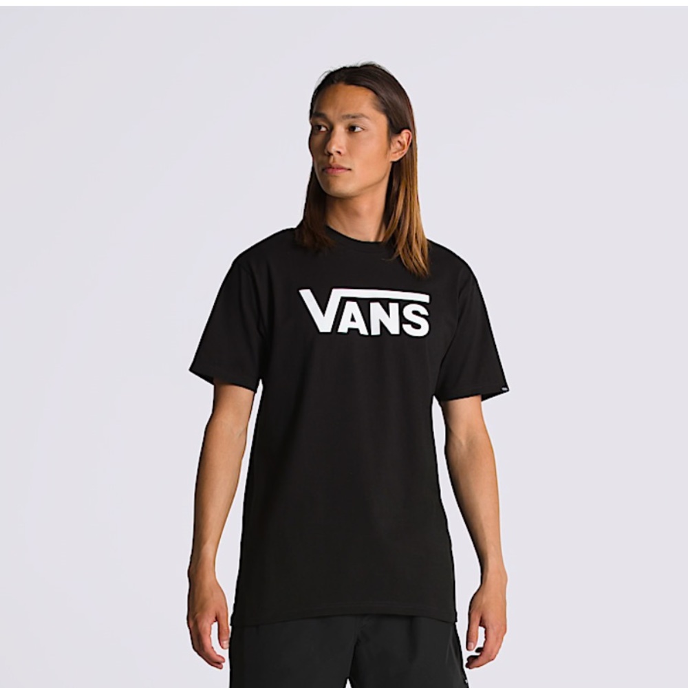 Vans Men’s classic logo t shirt in black